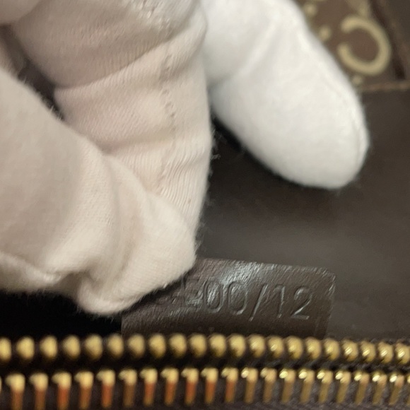 Celine Macadam Brown Tote Bag in Canvas with Gold hardware - Picture 7 of 12